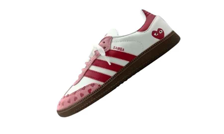 comme des garçons x adidas samba sneakers