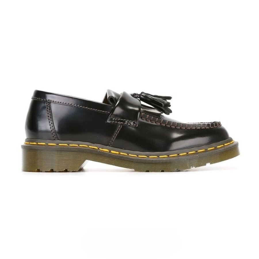 mocassins cdg x dr. martens noirs