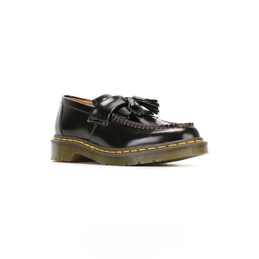mocassins cdg x dr. martens noirs