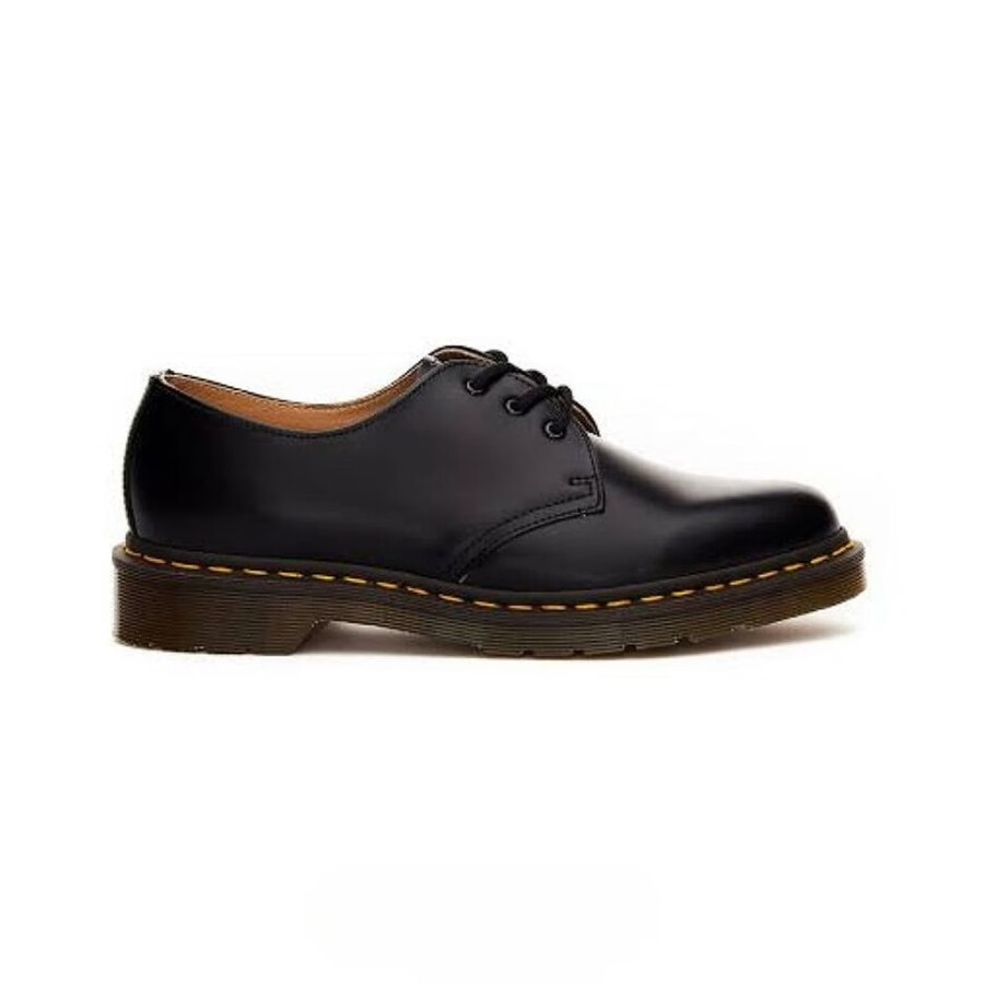 chaussures à lacets cdg x dr. martens noires