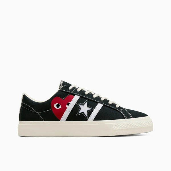 converse x play cdg one star academy pro noir