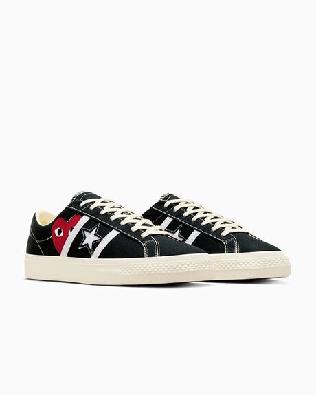 converse x play cdg one star academy pro noir