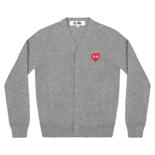 cardigan homme cgd invader emblem gris