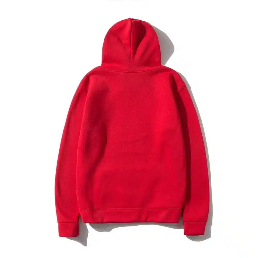 sweat à capuche comme des garçons petit format red heart rouge