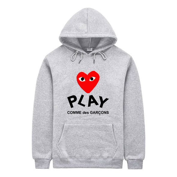new comme des garcons play hoodie