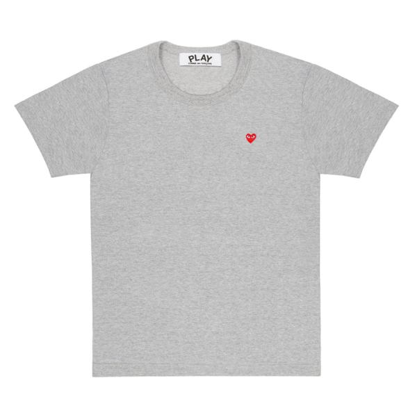 t-shirt play basic petit embleme gris