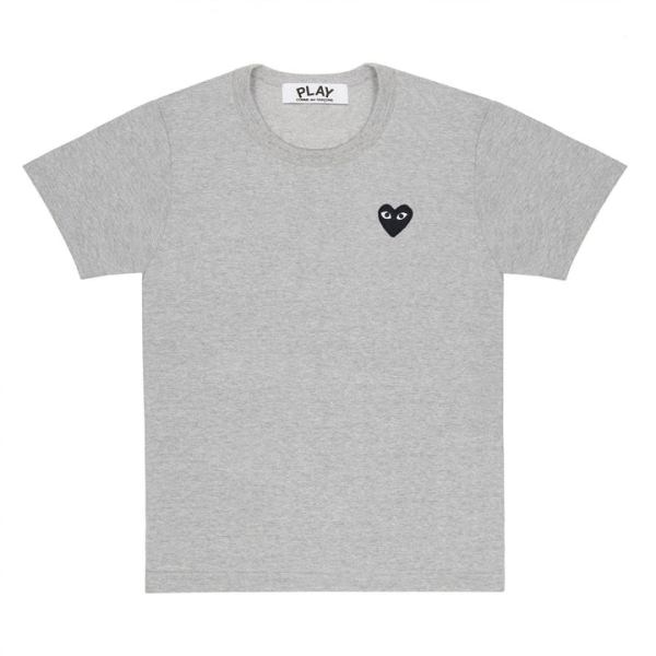 t-shirt play basic avec emblÈme noir
