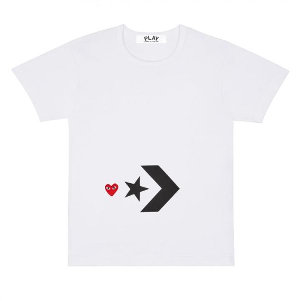 t-shirt play together x converse