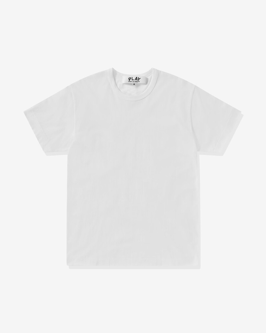 t-shirt unisexe play ? cœur rouge inversé ? blanc