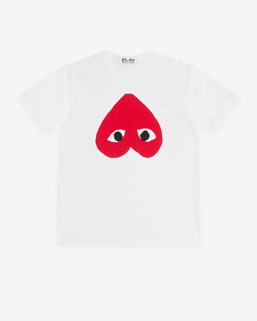 t-shirt « grand cœur » blanc
