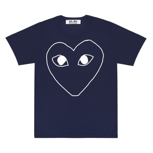 t-shirt jouer avec contour de cŒur