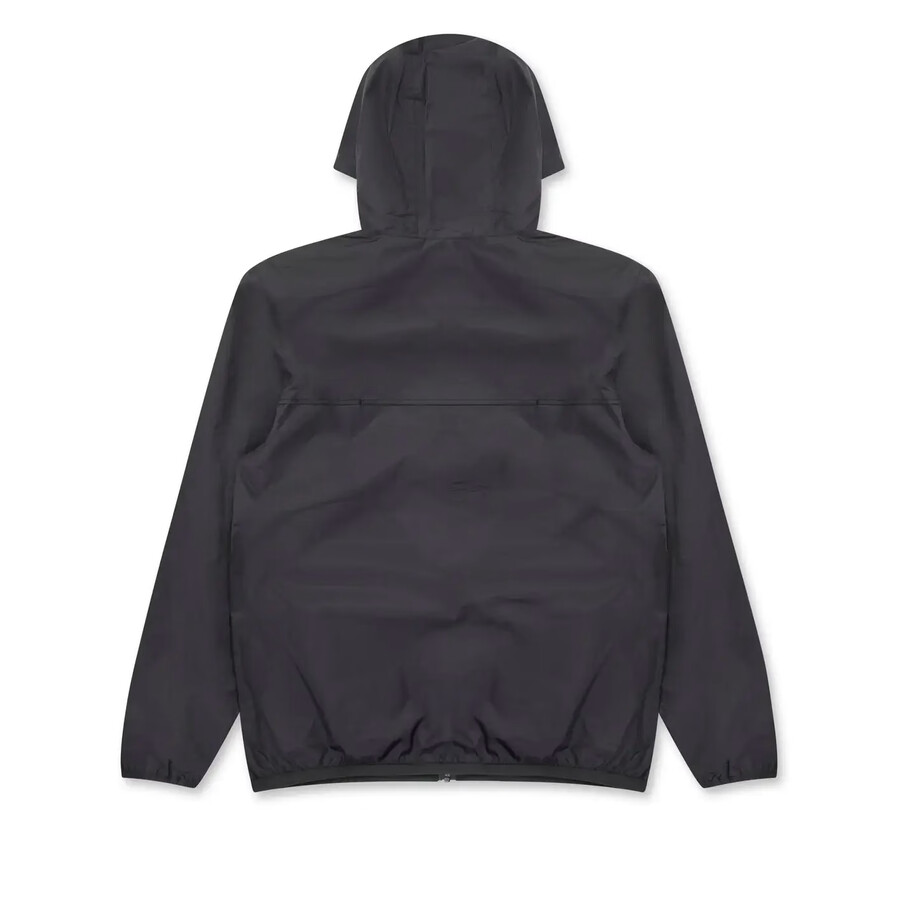 veste zippée cdg x k-way orange et noire